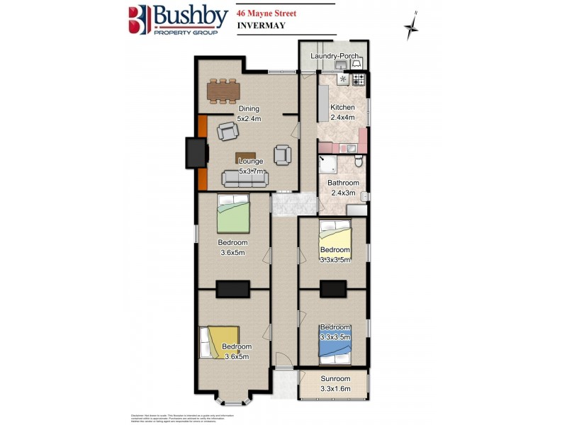 46 Mayne Street, Invermay TAS 7248 Floorplan