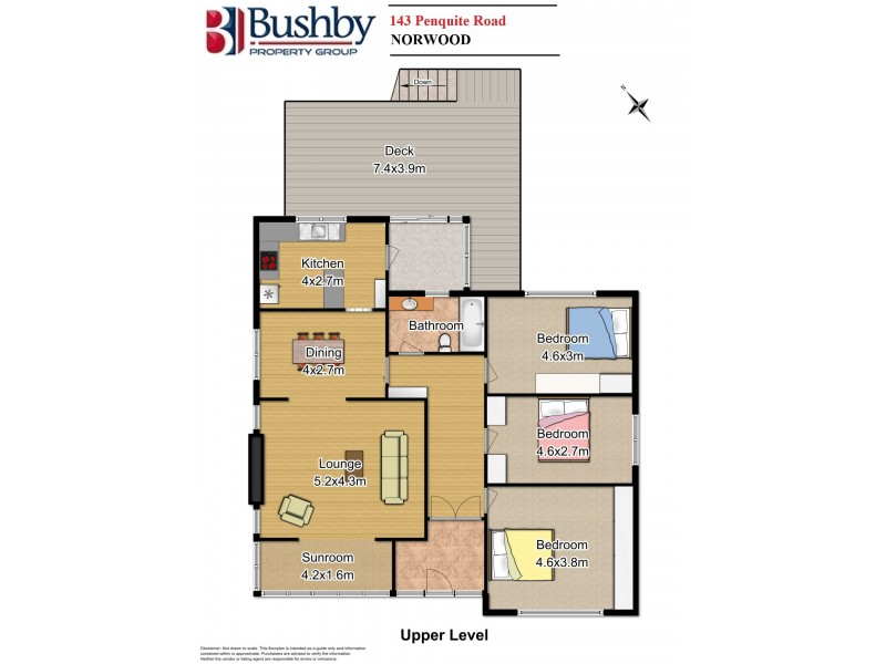 143 Penquite Road, Newstead TAS 7250 Floorplan