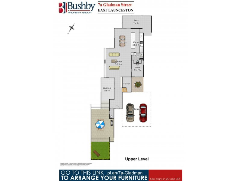 7A Gladman Street, East Launceston TAS 7250 Floorplan