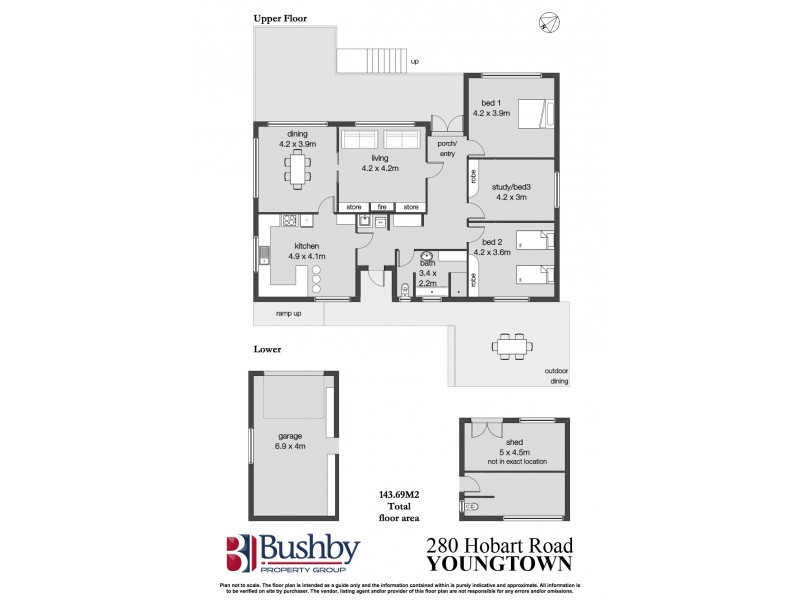 280 Hobart Road, Youngtown TAS 7249 Floorplan