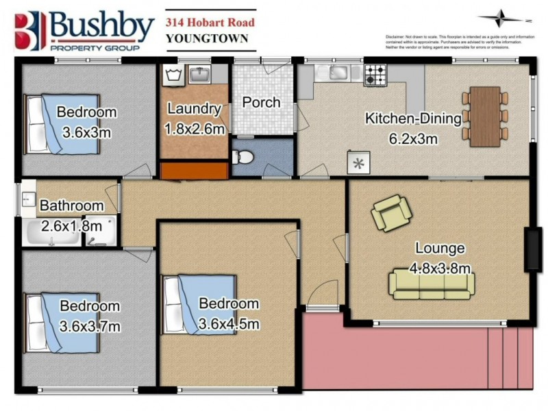 314 Hobart Road, Youngtown TAS 7249 Floorplan