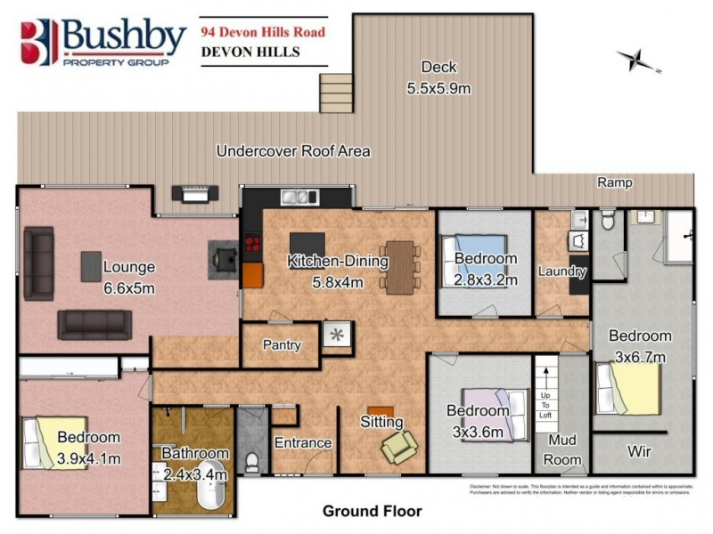 94 Devon Hills Road, Devon Hills TAS 7300 Floorplan