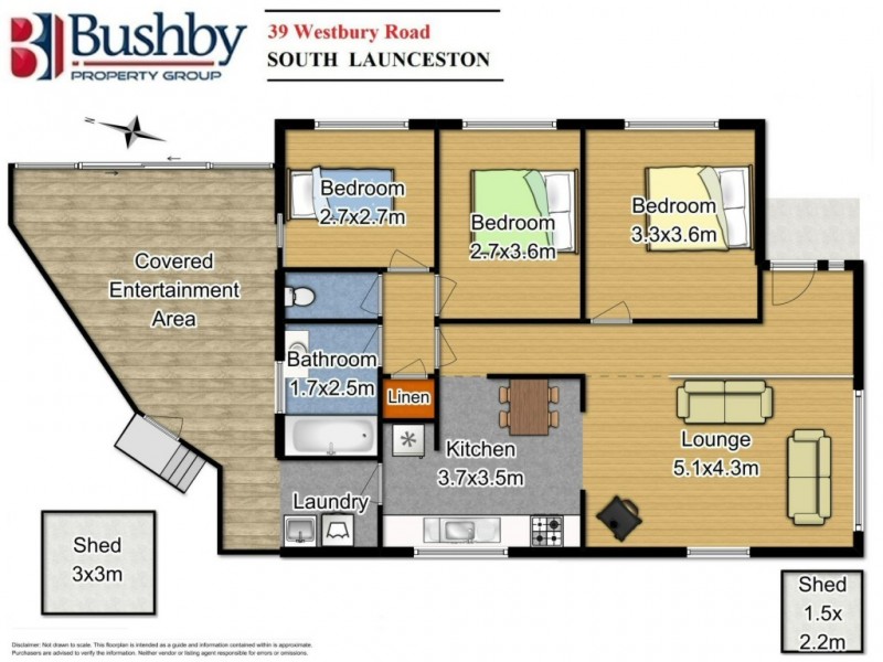 39 Westbury Road, South Launceston TAS 7249 Floorplan