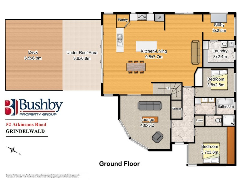 52 Atkinsons Road, Grindelwald TAS 7277 Floorplan