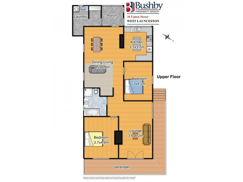 36 Upton Street, West Launceston TAS 7250 Floorplan