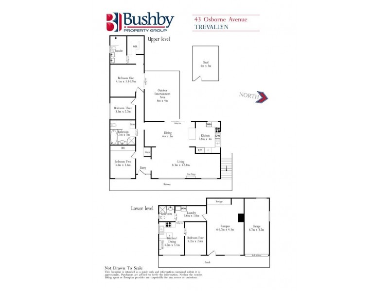 43 Osborne Avenue, Trevallyn TAS 7250 Floorplan