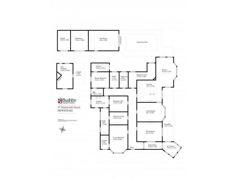 37 Wentworth Street., Newstead TAS 7250 Floorplan