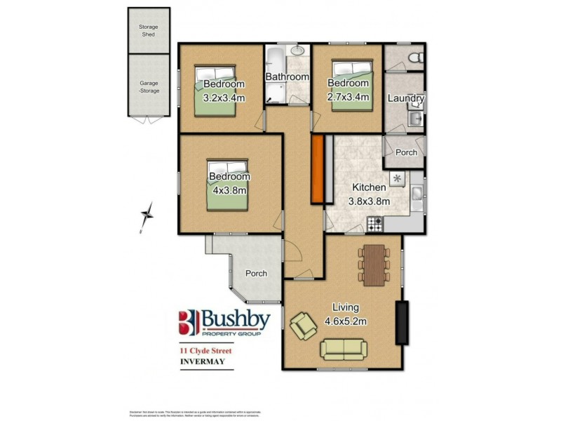 11 Clyde Street, Invermay TAS 7248 Floorplan
