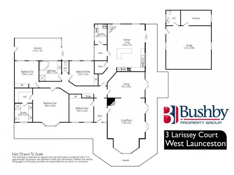 3 Larissey Court, West Launceston TAS 7250 Floorplan