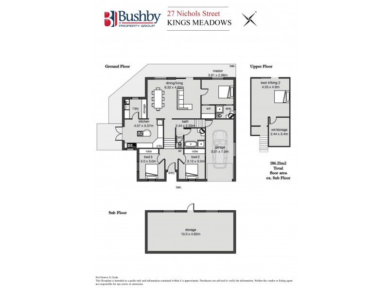 27 Nichols Street, Kings Meadows TAS 7249 Floorplan