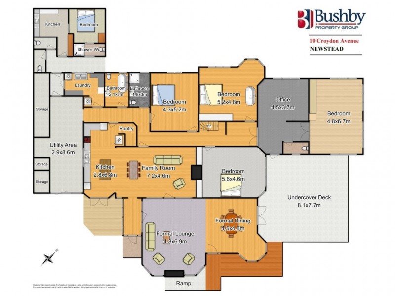 10 Croydon Avenue, Newstead TAS 7250 Floorplan