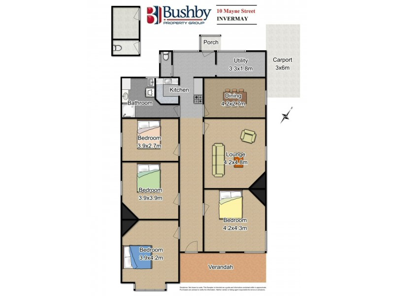 10 Mayne Street, Invermay TAS 7248 Floorplan
