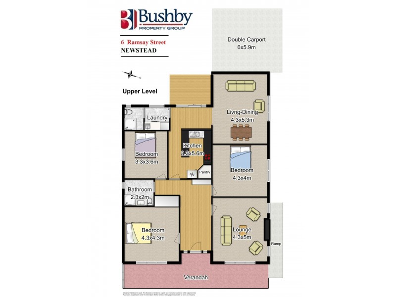 6 Ramsay Street, Newstead TAS 7250 Floorplan