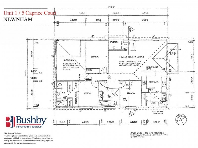 1/5 Caprice Court, Newnham TAS 7248 Floorplan