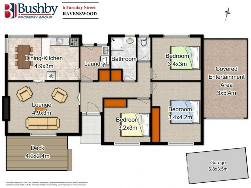 6 Faraday Street, Ravenswood TAS 7250 Floorplan