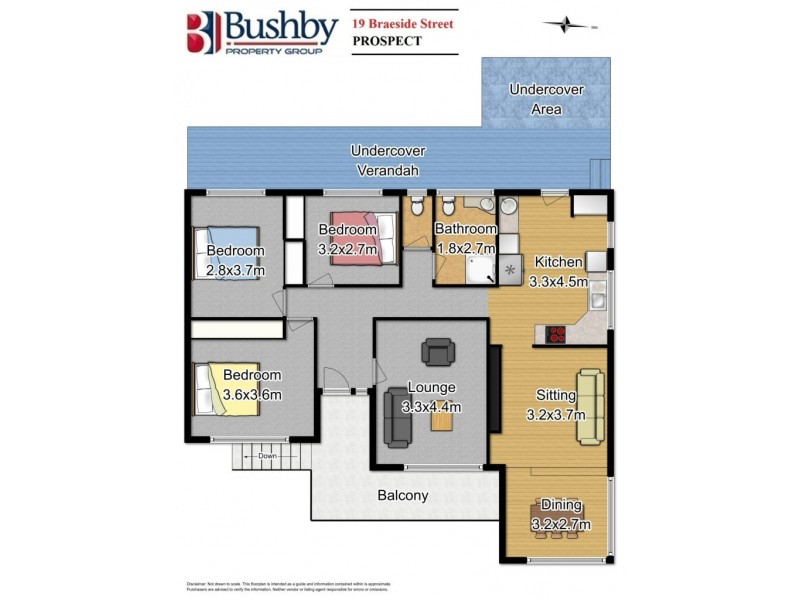 19 Braeside Street, Prospect TAS 7250 Floorplan