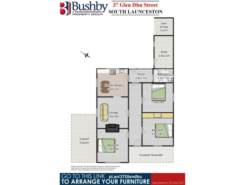 37 Glen Dhu Street, South Launceston TAS 7249 Floorplan