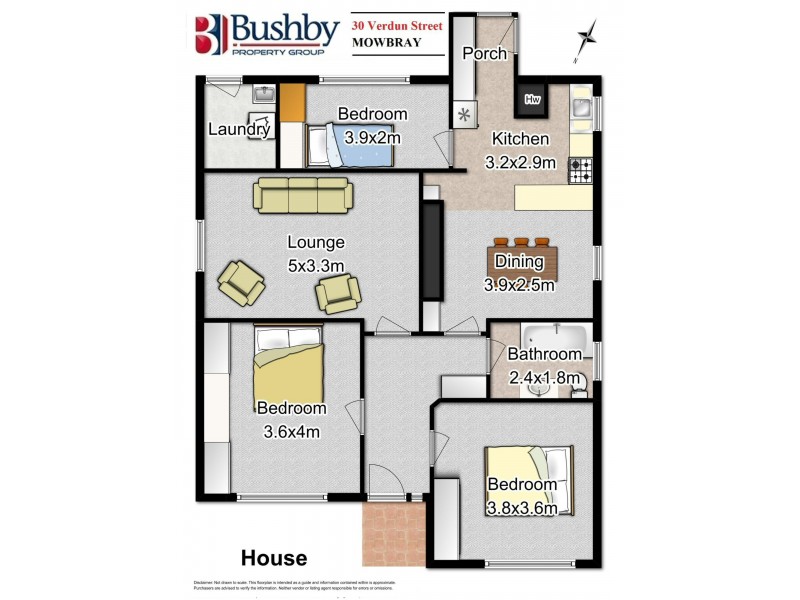 30 Verdun Street, Mowbray TAS 7248 Floorplan