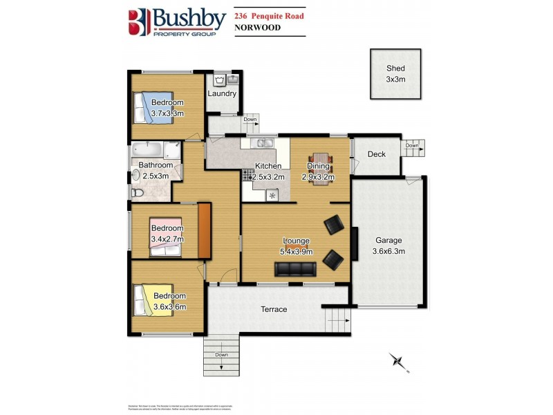 236 Penquite Road, Norwood TAS 7250 Floorplan