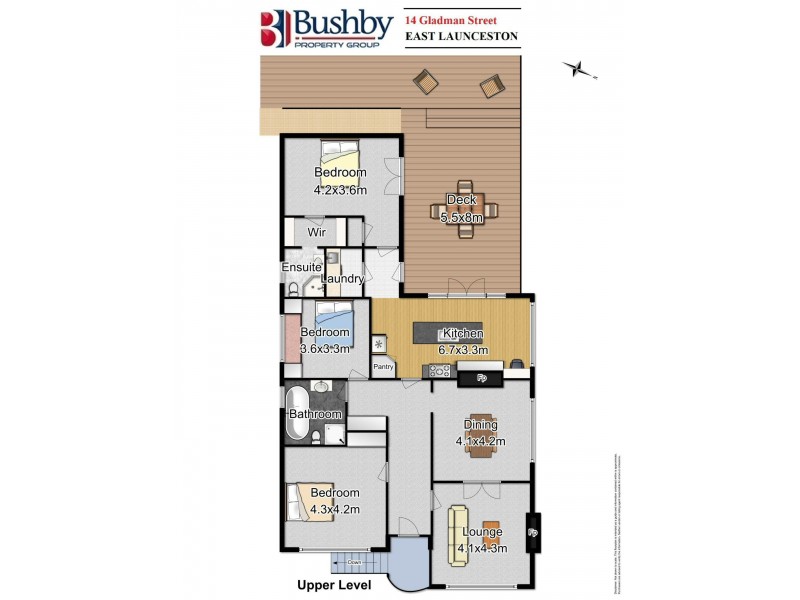 14 Gladman Street, East Launceston TAS 7250 Floorplan