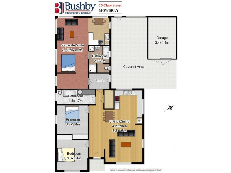 25 Clare Street, Mowbray TAS 7248 Floorplan