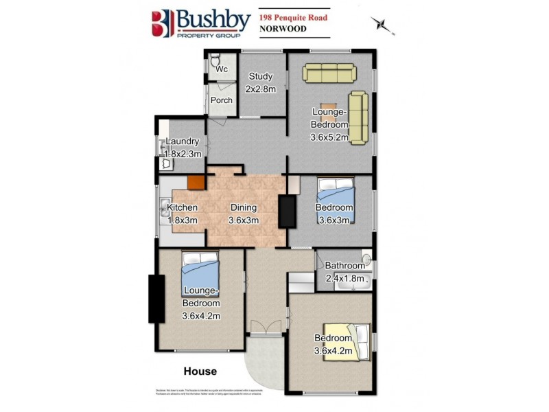 198 Penquite Road, Norwood TAS 7250 Floorplan