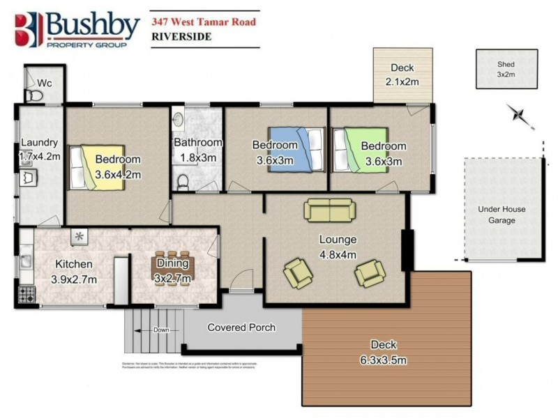 347 West Tamar Road, Riverside TAS 7250 Floorplan