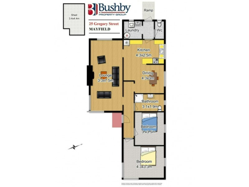 25 Gregory Street, Mayfield TAS 7248 Floorplan