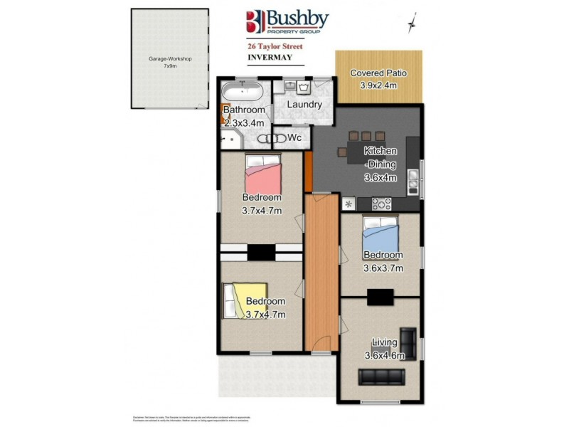 26 Taylor Street, Invermay TAS 7248 Floorplan