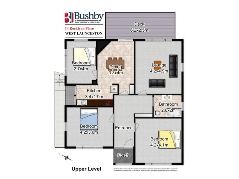 14 Rocklynn Place, West Launceston TAS 7250 Floorplan
