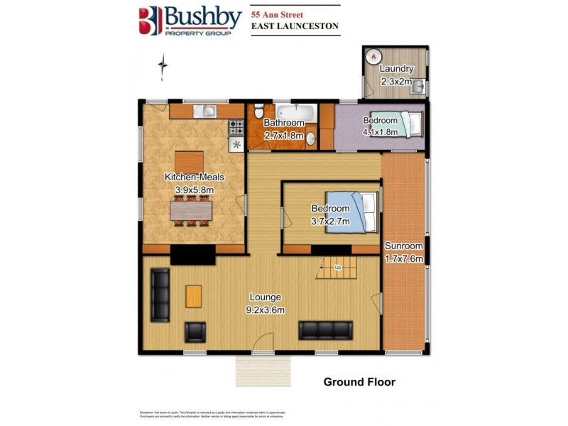 55 Ann Street, East Launceston TAS 7250 Floorplan