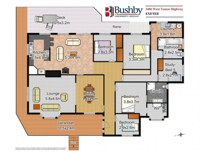 2486 West Tamar Highway, Exeter TAS 7275 Floorplan