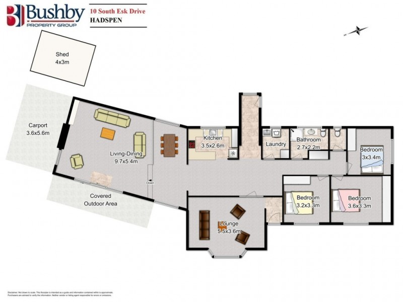 10 South Esk Drive, Hadspen TAS 7290 Floorplan