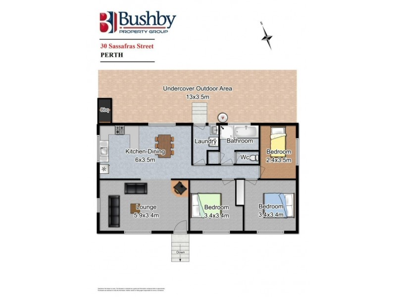 30 Sassafras Street, Perth TAS 7300 Floorplan