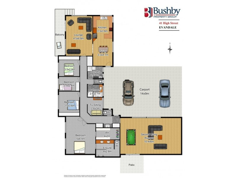 41-43 High Street, Evandale TAS 7212 Floorplan