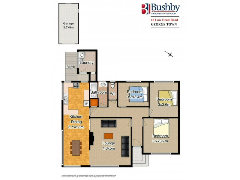 16 Low Head Road, George Town TAS 7253 Floorplan