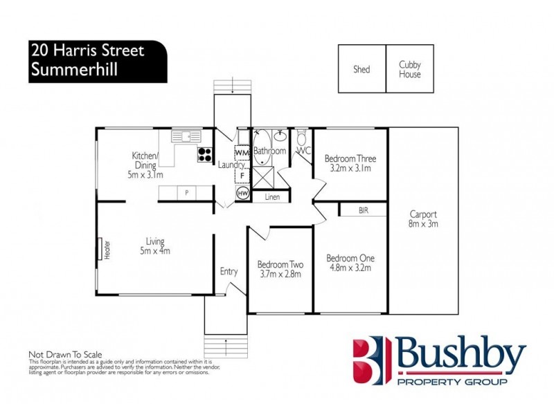 20 Harris Street, Summerhill TAS 7250 Floorplan