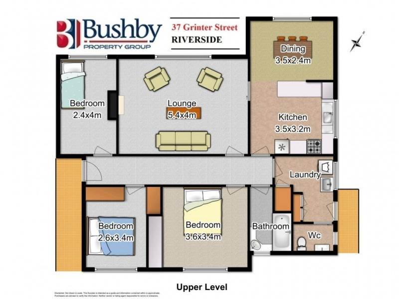 37 Grinter Street, Riverside TAS 7250 Floorplan