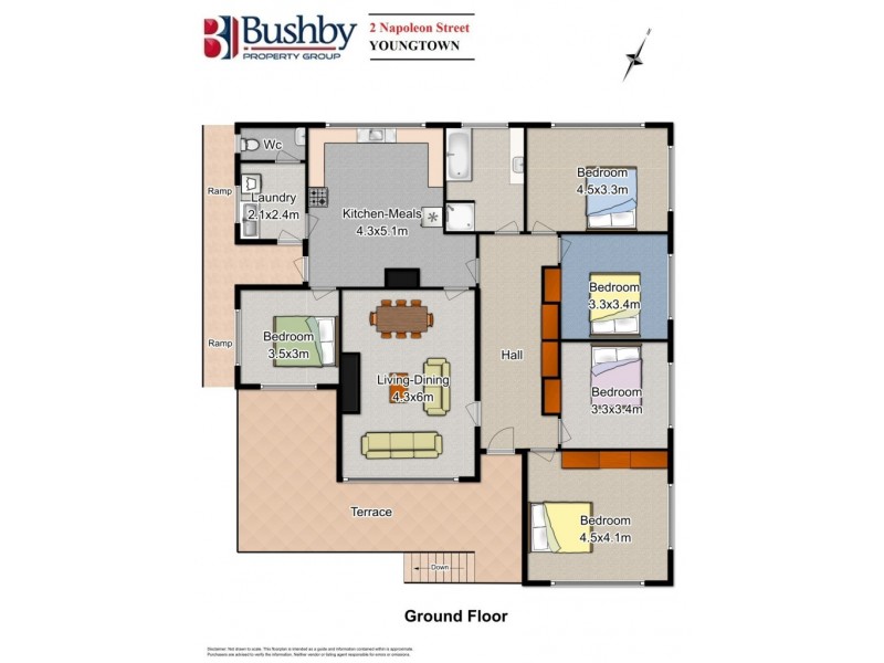 4 Napoleon Street, Youngtown TAS 7249 Floorplan