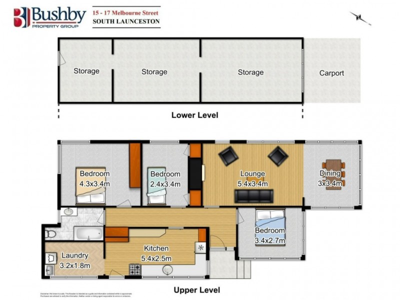 15-17 Melbourne Street, South Launceston TAS 7249 Floorplan