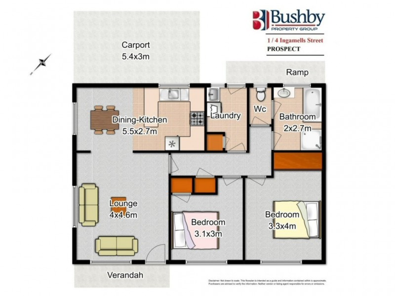 Units 1&2/4 Ingamells Street, Prospect TAS 7250 Floorplan