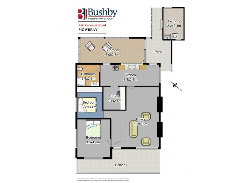 134 Vermont Road, Mowbray TAS 7248 Floorplan