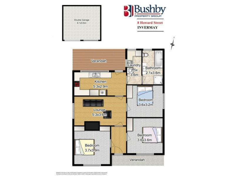 8 Howard Street, Invermay TAS 7248 Floorplan