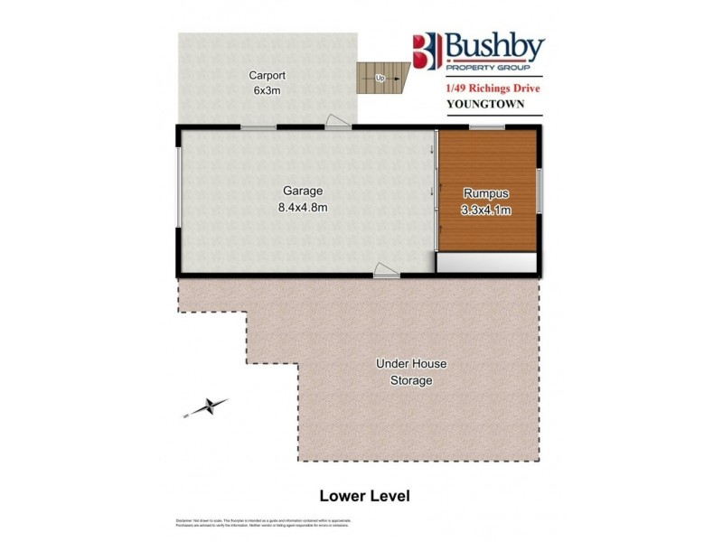 1/49 Richings Drive, Youngtown TAS 7249 Floorplan
