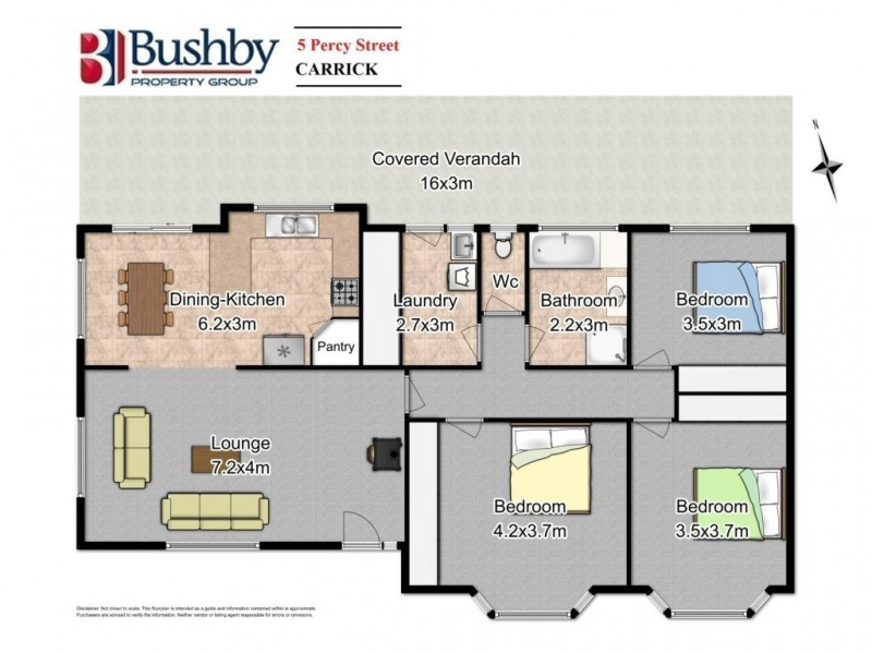 5 Percy Street, Carrick TAS 7291 Floorplan