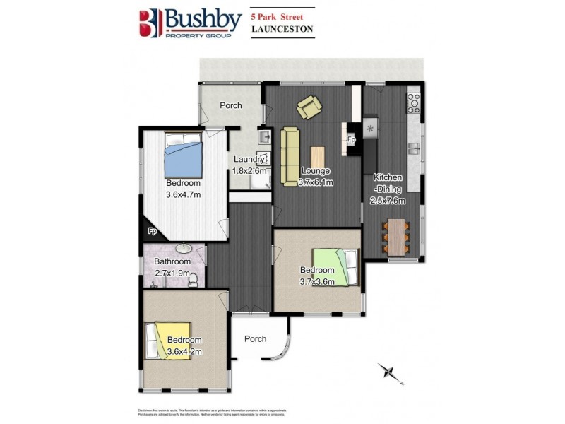 5 Park Street, Launceston TAS 7250 Floorplan