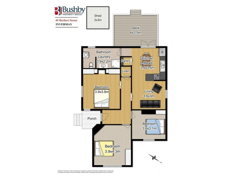 49 Herbert Street, Invermay TAS 7248 Floorplan
