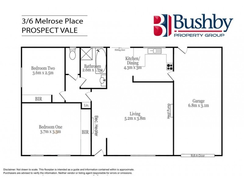 3/6 Melrose Place, Prospect Vale TAS 7250 Floorplan