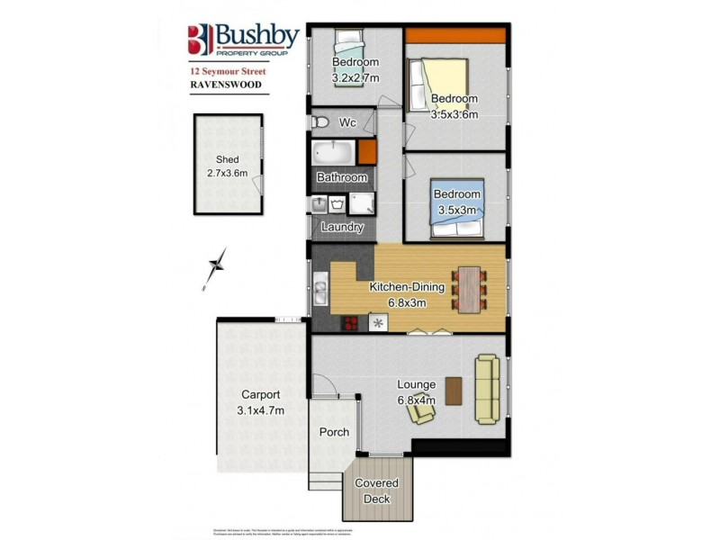 12 Seymour Street, Ravenswood TAS 7250 Floorplan