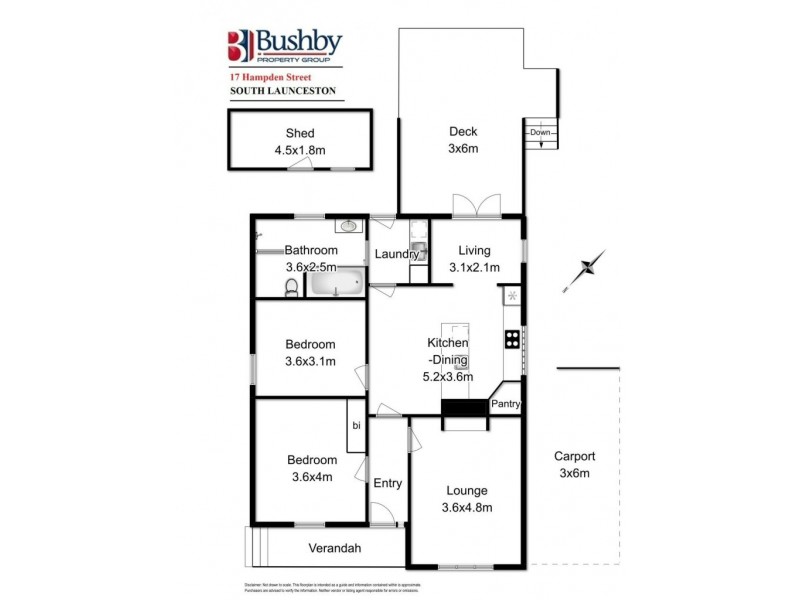 17 Hampden Street, South Launceston TAS 7249 Floorplan